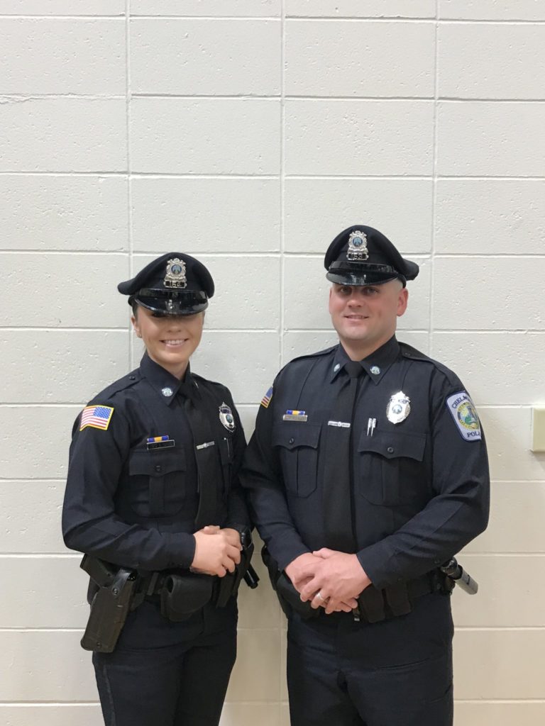 Chelmsford Police Department Two New Officers John Guilfoil