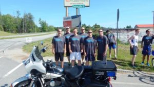 Left to right: Captain Daniel Douidi, Officer Patrick Gilligan, Officer James McMillen, Sgt. Kevin Bowen, Officer Eli Krause, and Sgt. Devon Kimball.