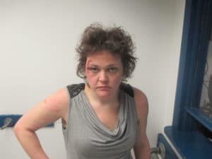 KATIE GAGNE, AGE 29, of NASHUA, N.H. (Tyngsborough Police Department Booking Photo)