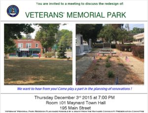 maynard vets park