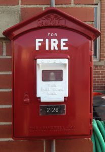 Maynard is retiring its hard-wired street boxes. (Courtesy of the Maynard Fire Department)