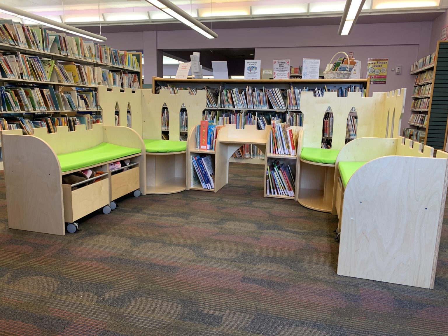 Burlington Public Library Unveils Reading Nook in Memory of Oneanda