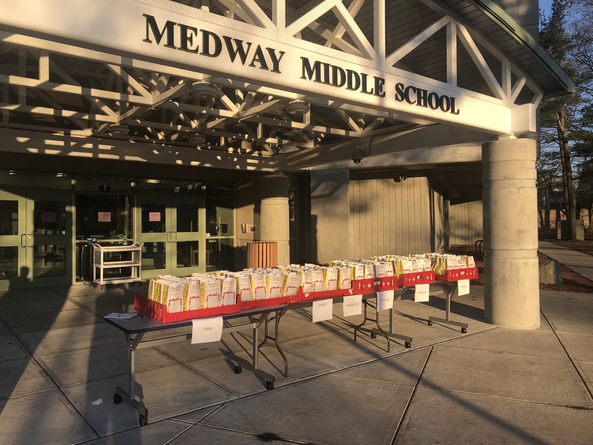 Medway Public Schools Supporting Families in Need with Daily Meals