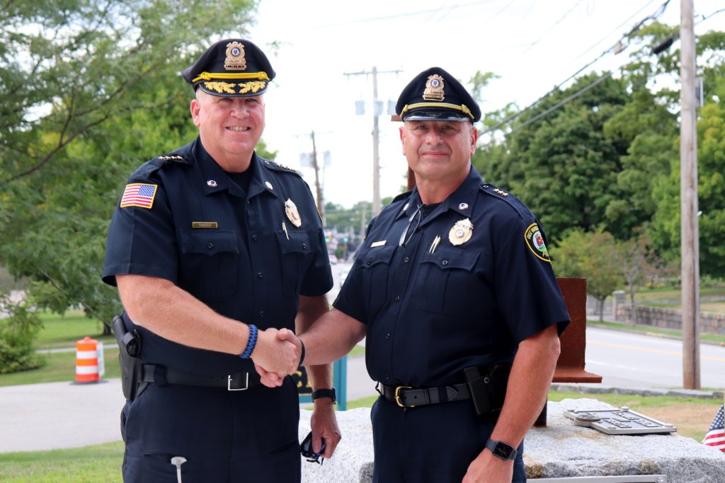 East Bridgewater Police Department Announces Promotions of Chief Paul O