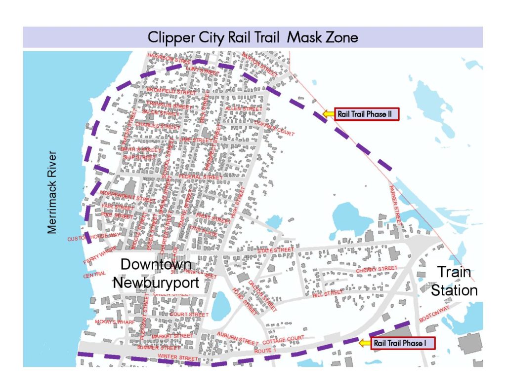 Map Of Downtown Newburyport Ma City Of Newburyport Announces Emergency Mask Order For Downtown, Boardwalk  And Clipper City Rail Trail - John Guilfoil Public Relations Llc