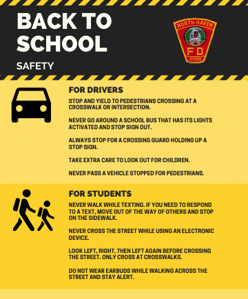 North Haven Fire Department Offers Back to School Safety Tips - John ...