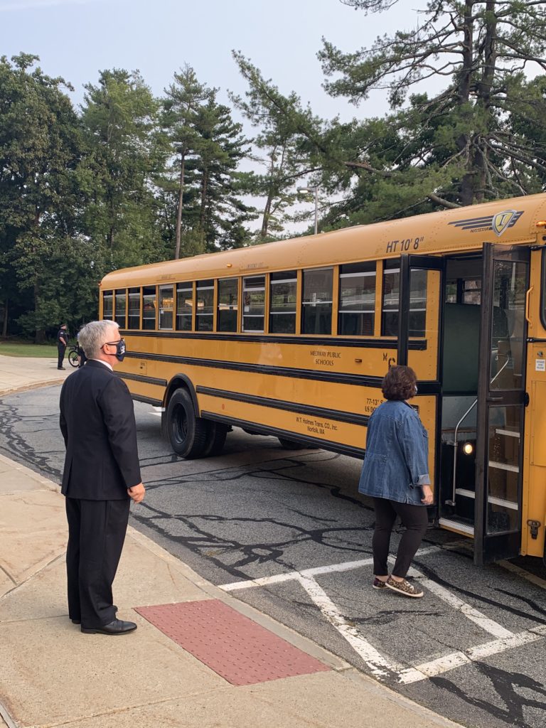 Photos Medway Public Schools Welcomes Students Back To School John Guilfoil Public Relations Llc