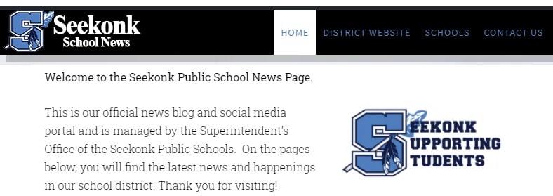 Seekonk Public Schools Launches School News Blog John Guilfoil Public
