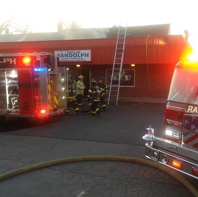 Randolph Fire Department Extinguishes 2-Alarm Fire at Strip Mall - John ...