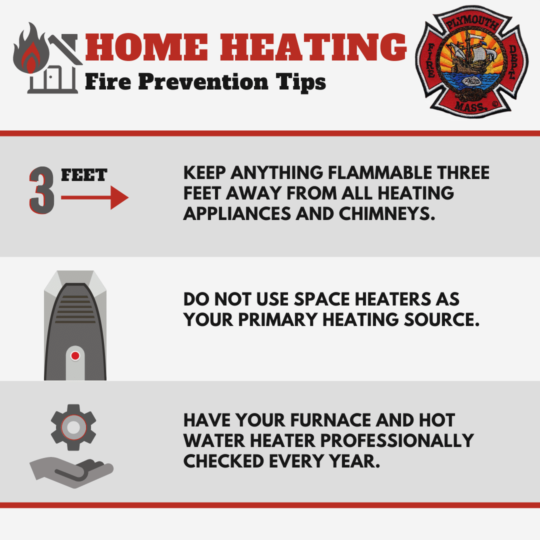 Plymouth Fire Department Offers Residents Home Heating Safety Tips ...