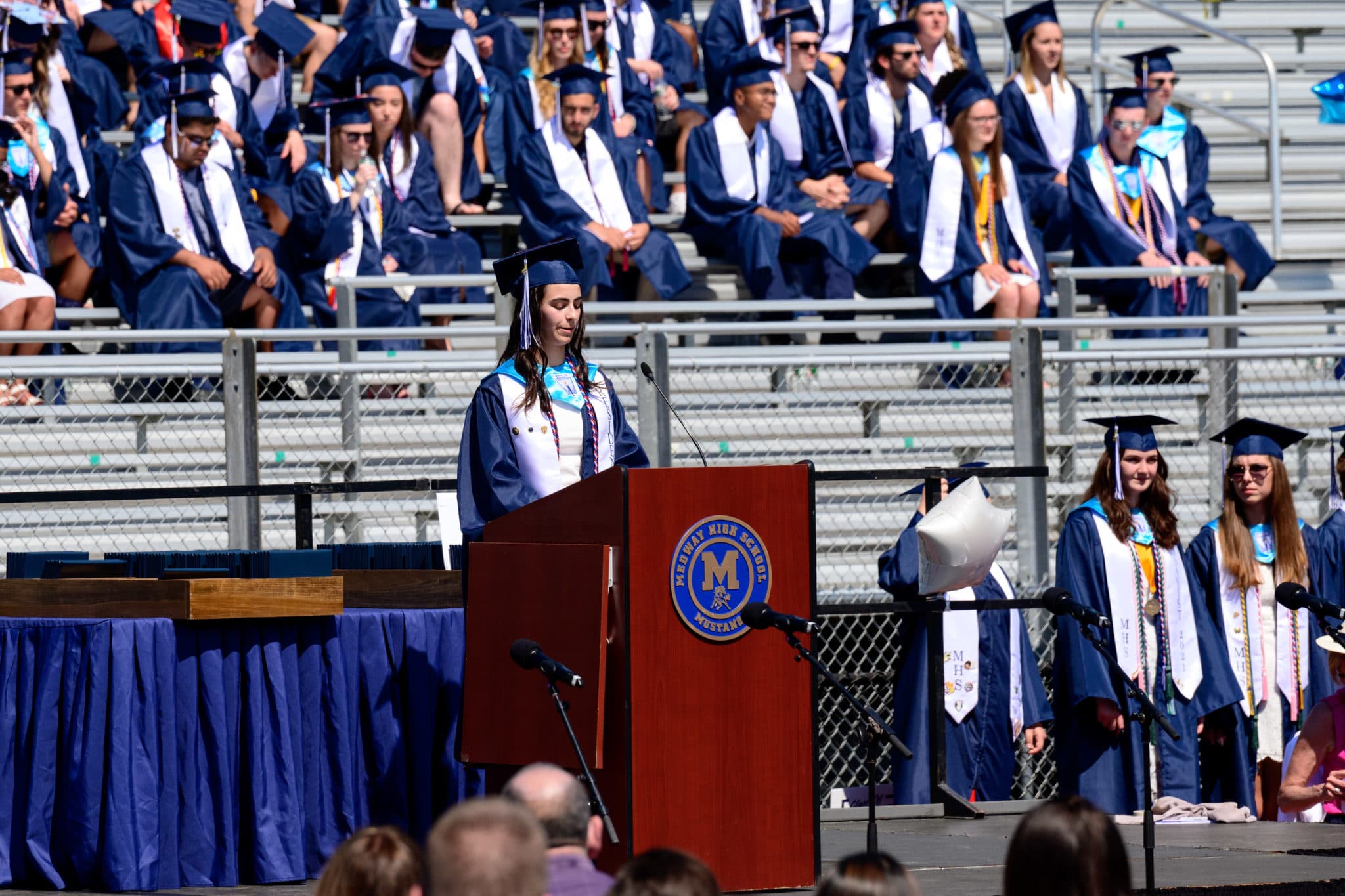 Class of 2021 Graduates from Medway High School John Guilfoil Public