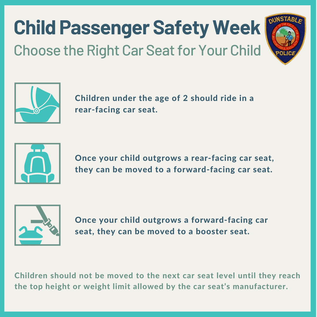 Dunstable Police Department Offers Safety Tips During Child Passenger ...