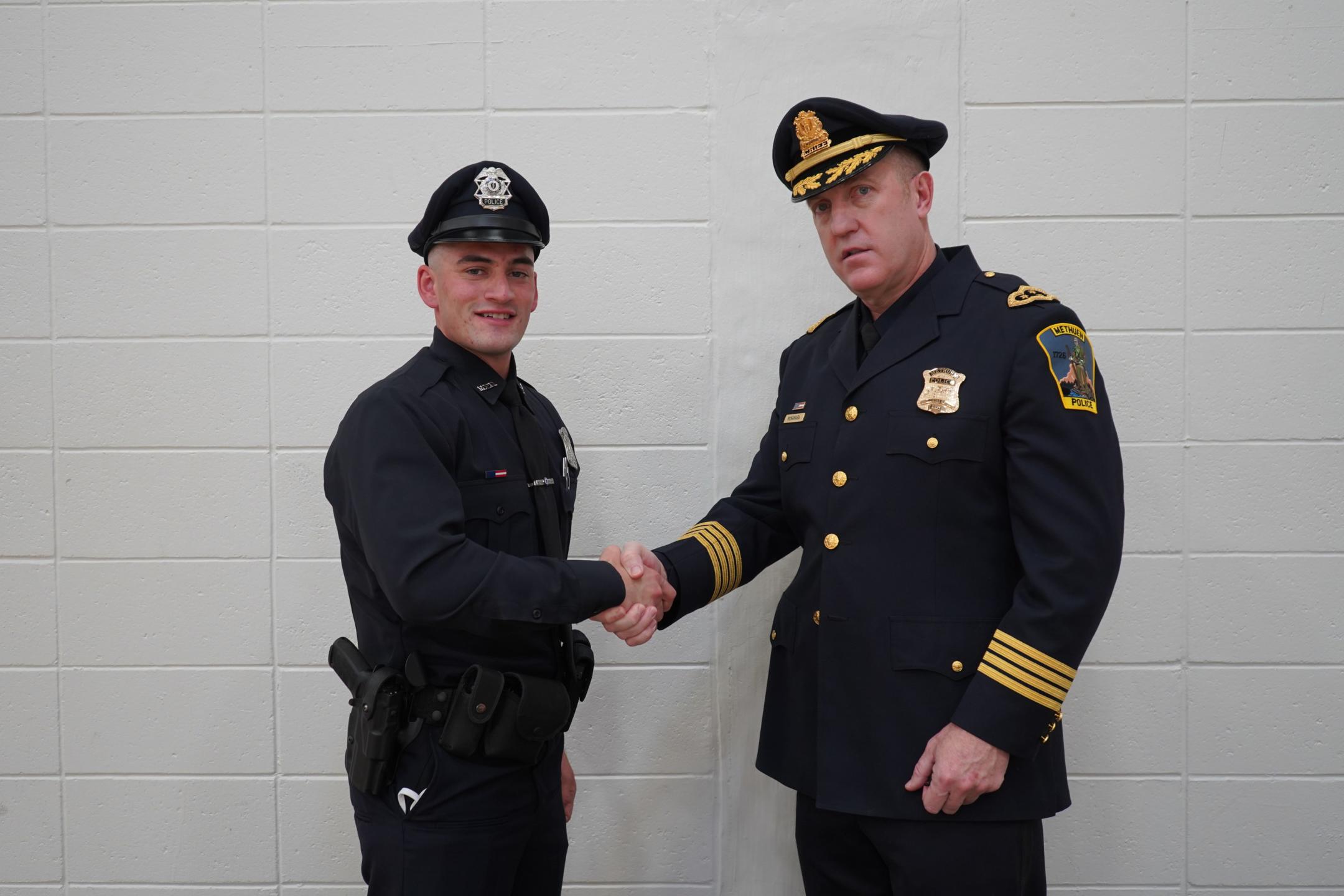 Methuen Police Department Welcomes New Officer Following Academy ...