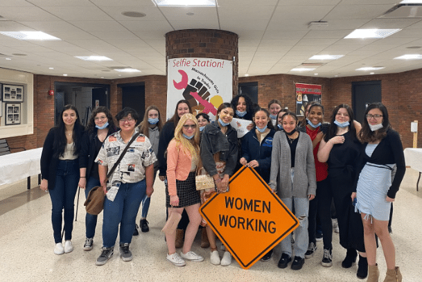 Whittier Tech Students Attend Massachusetts Girls in Trade Conference and Career Fair