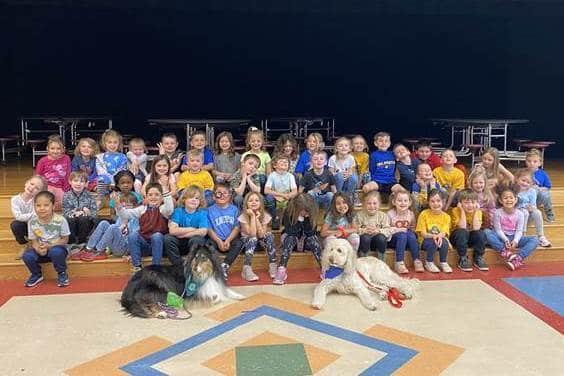 Hull’s Jacobs Elementary School Hosts Dog Safety Program for Students