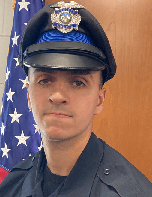 Concord Police Department New Officer John Guilfoil Public