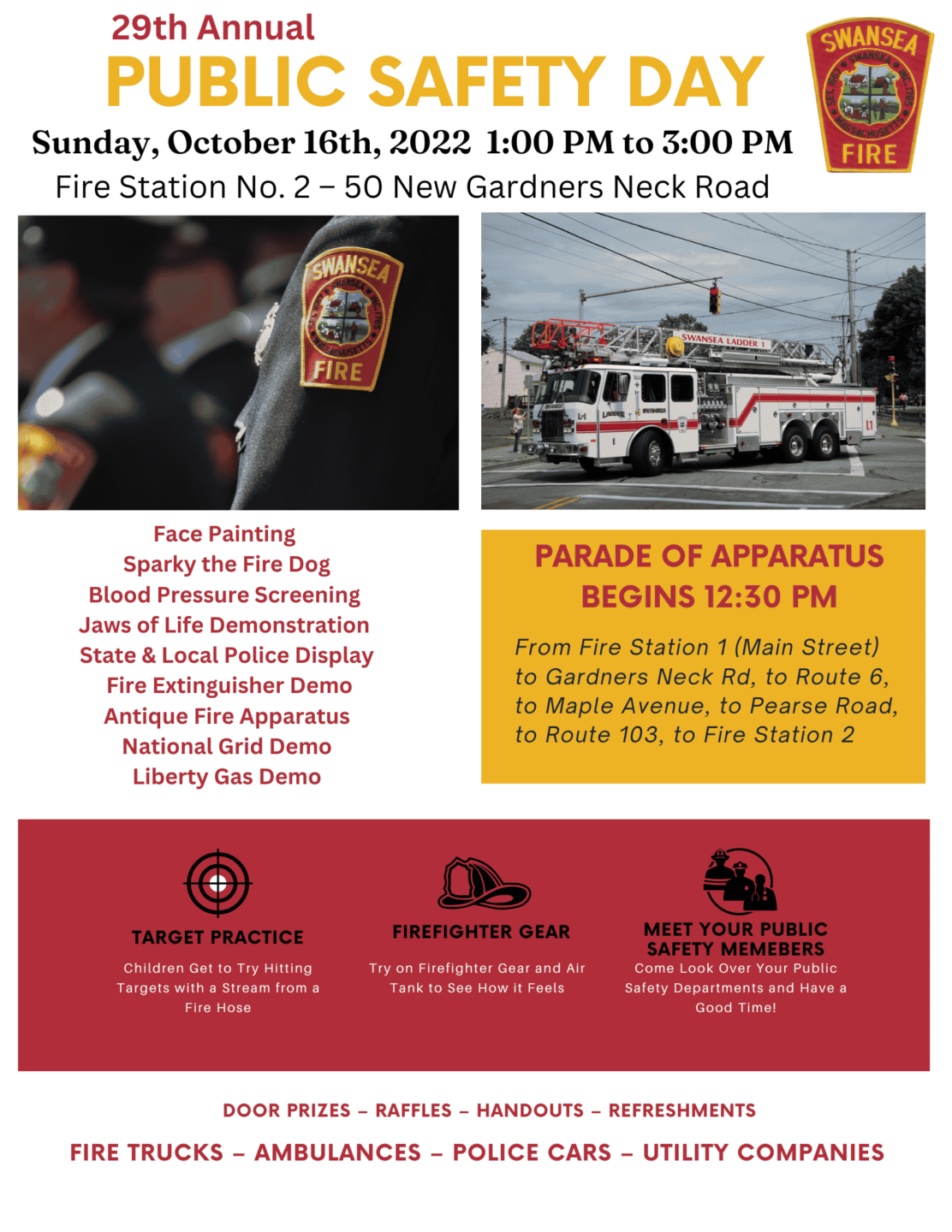 Swansea Fire Department Invites Community Members to Celebrate Swansea ...