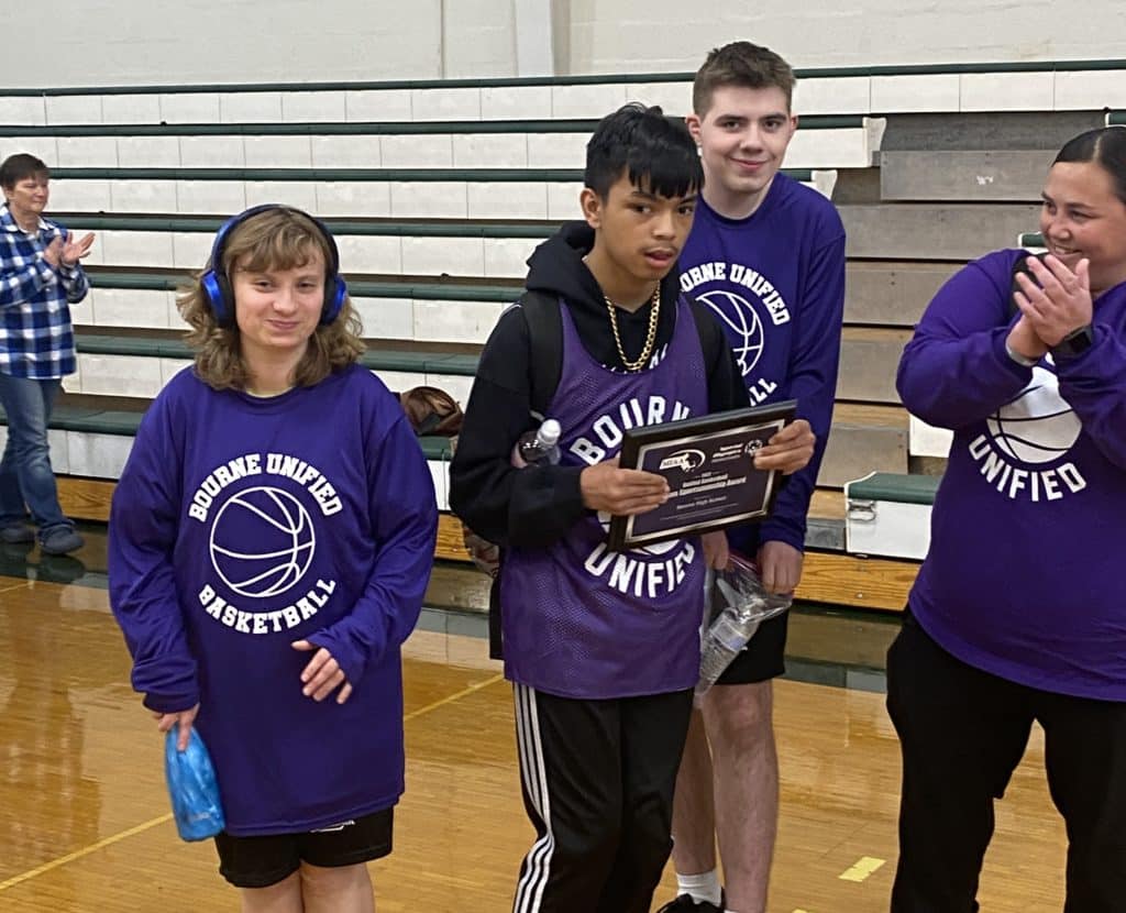 Bourne High School Unified Basketball Team Earns 2022 Team