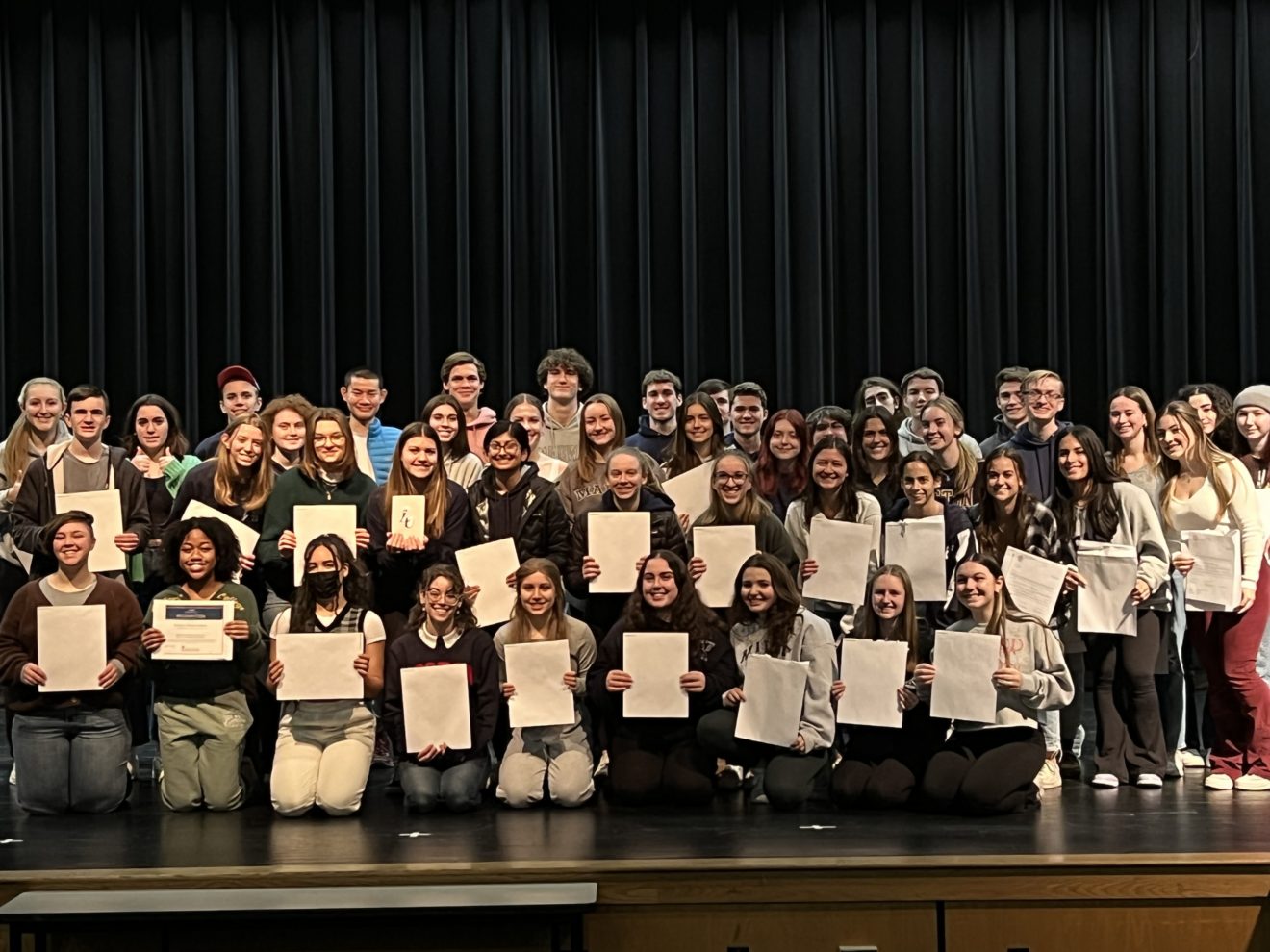 Medway High School Recognizes 52 John and Abigail Adams Scholarship