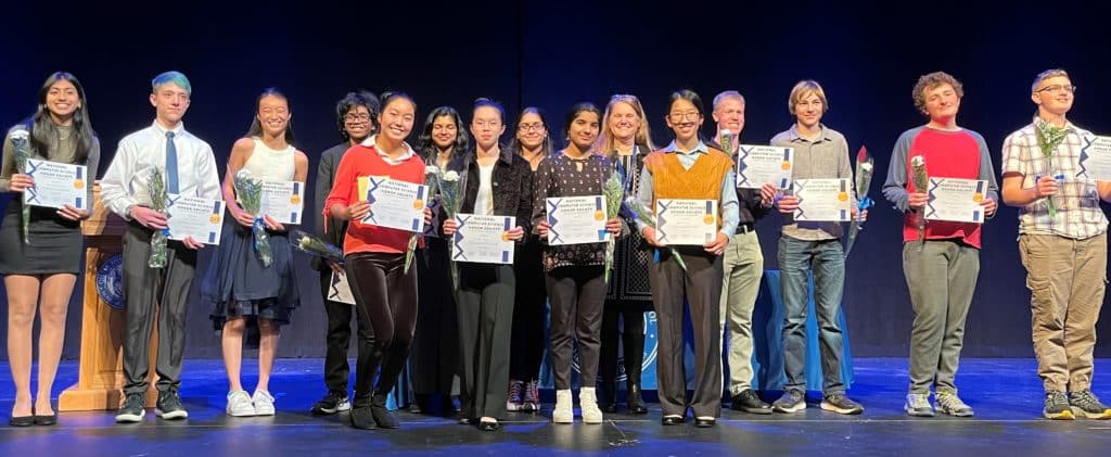 16 Oyster River High School Students Inducted Into National Computer Science Honor Society