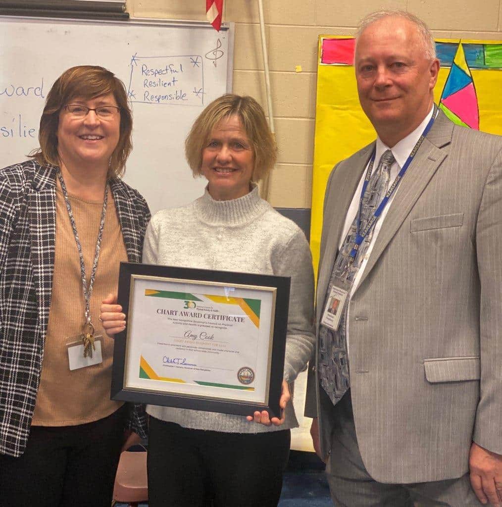 Kearsarge Regional School District Counselor Receives CHART Award ...