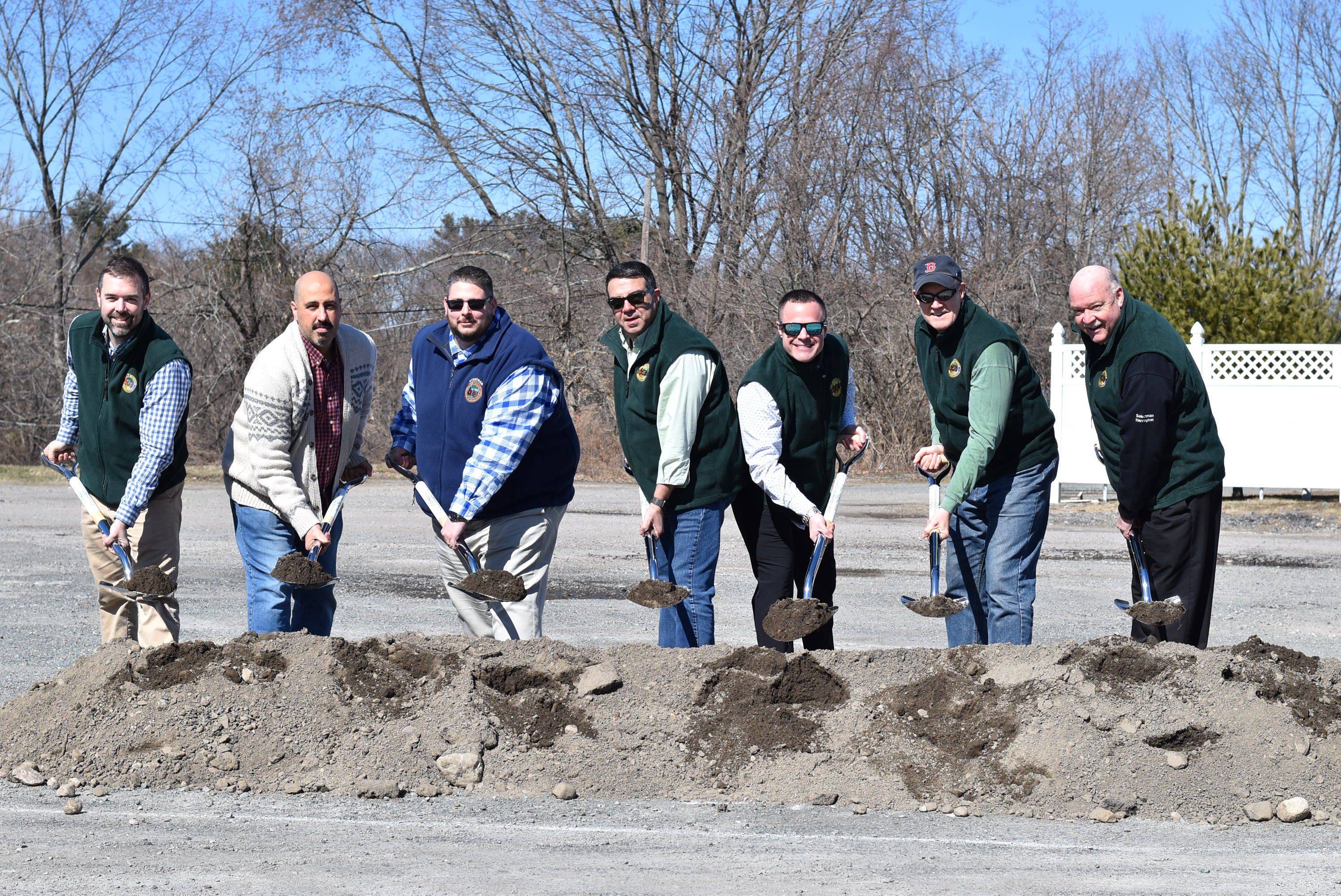 Town of Wrentham Holds Groundbreaking Ceremony for Center Lot ...