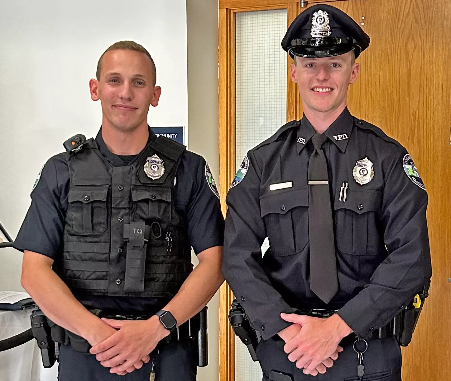 Photos Tyngsborough Police Department Welcomes Two New Officers John Guilfoil Public