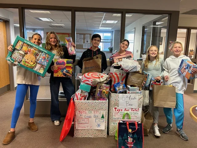 Marblehead Veterans Middle School Students Lead Successful Toys for ...