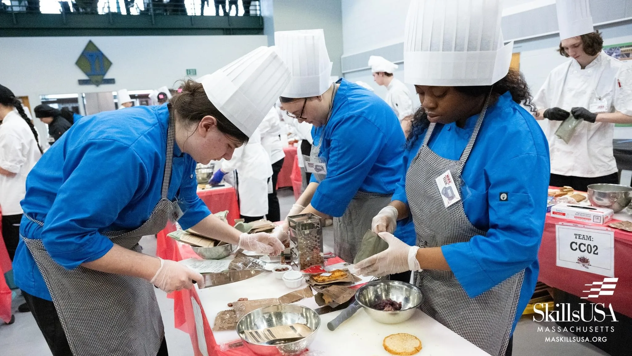 Blue Hills Regional Technical School Culinary Program Wins First Place in SkillsUSA MRE Challenge