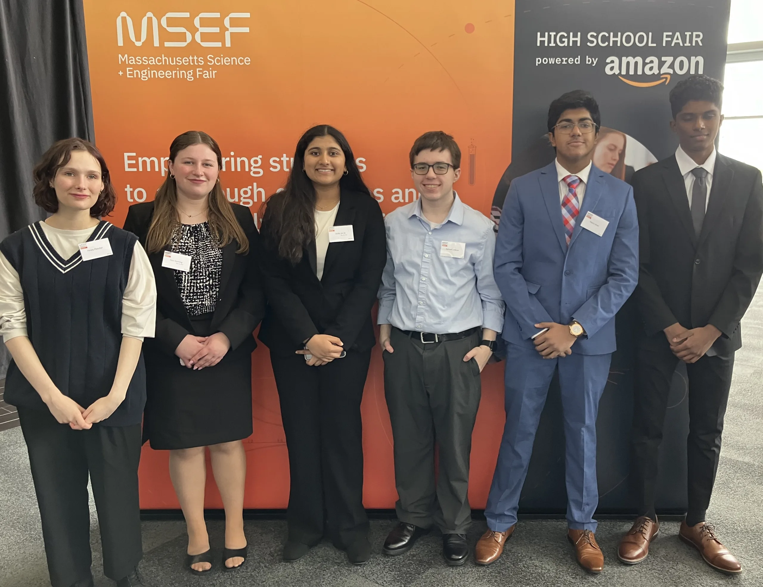 Littleton High School Students Present Original Experiments at State Massachusetts Science and Engineering Fair