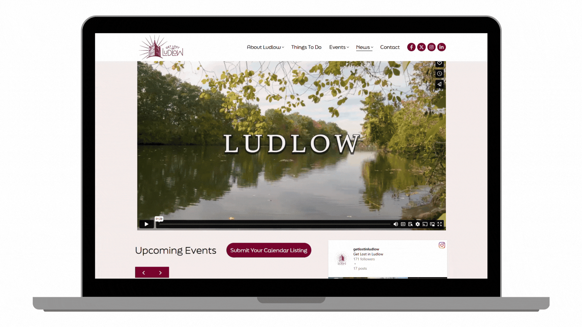 Get Lost in Ludlow website